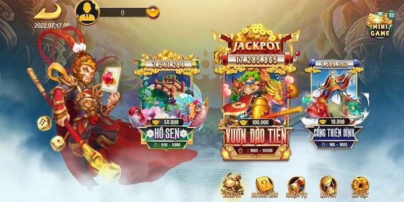 Tựa game có đồ họa Bắn cá kết hợp Tây Du Ký 