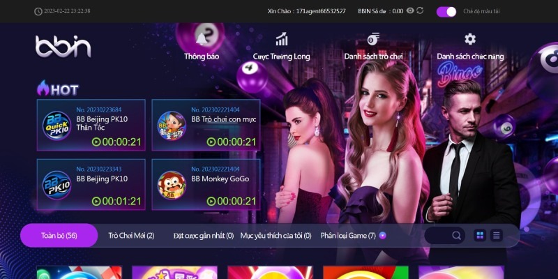 Hướng dẫn tham gia chơi BBIN casino phiên bản live